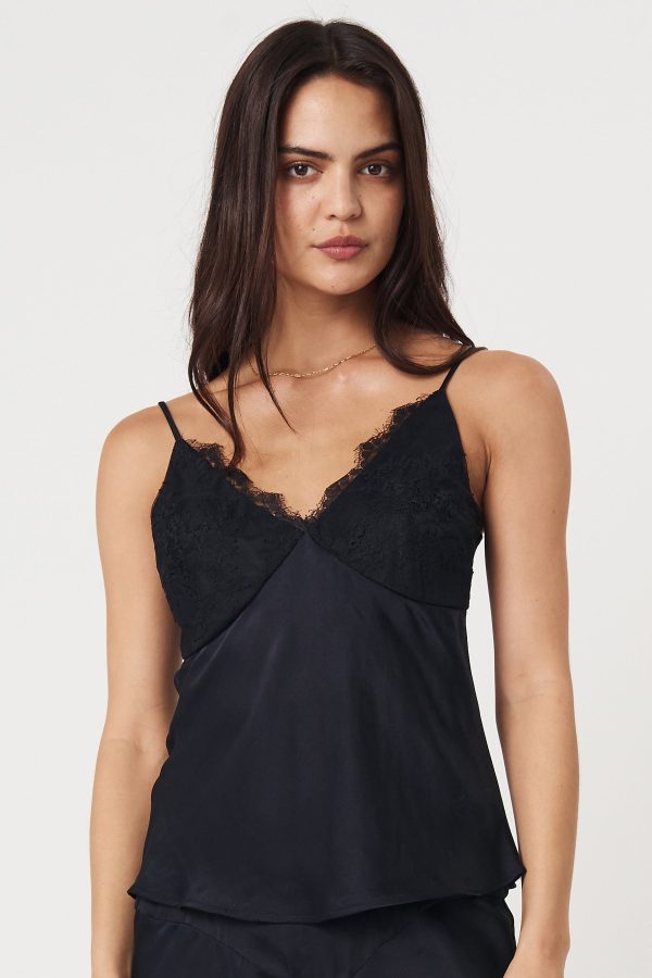 Aether Slip Top - Black