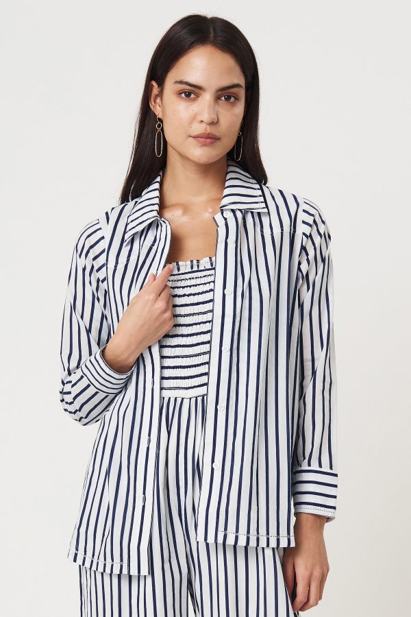 Aether Shirt - Oceanic Stripe